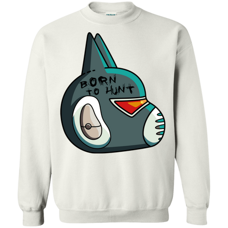 Sweatshirts White / S Final Space Avocato Born To Hunt Crewneck Sweatshirt