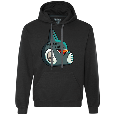 Sweatshirts Black / S Final Space Avocato Born To Hunt Premium Fleece Hoodie