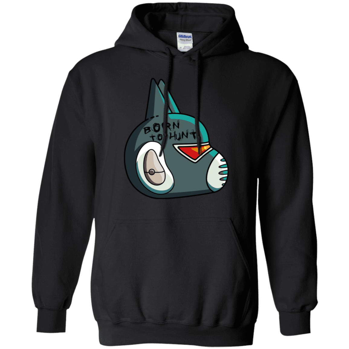 Sweatshirts Black / S Final Space Avocato Born To Hunt Pullover Hoodie