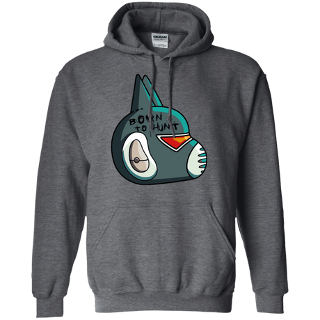 Sweatshirts Dark Heather / S Final Space Avocato Born To Hunt Pullover Hoodie