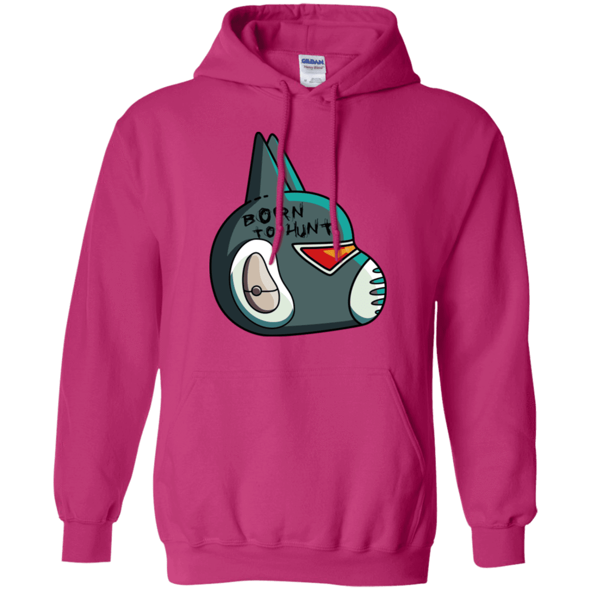 Sweatshirts Heliconia / S Final Space Avocato Born To Hunt Pullover Hoodie