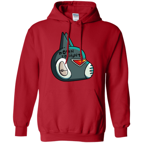 Sweatshirts Red / S Final Space Avocato Born To Hunt Pullover Hoodie