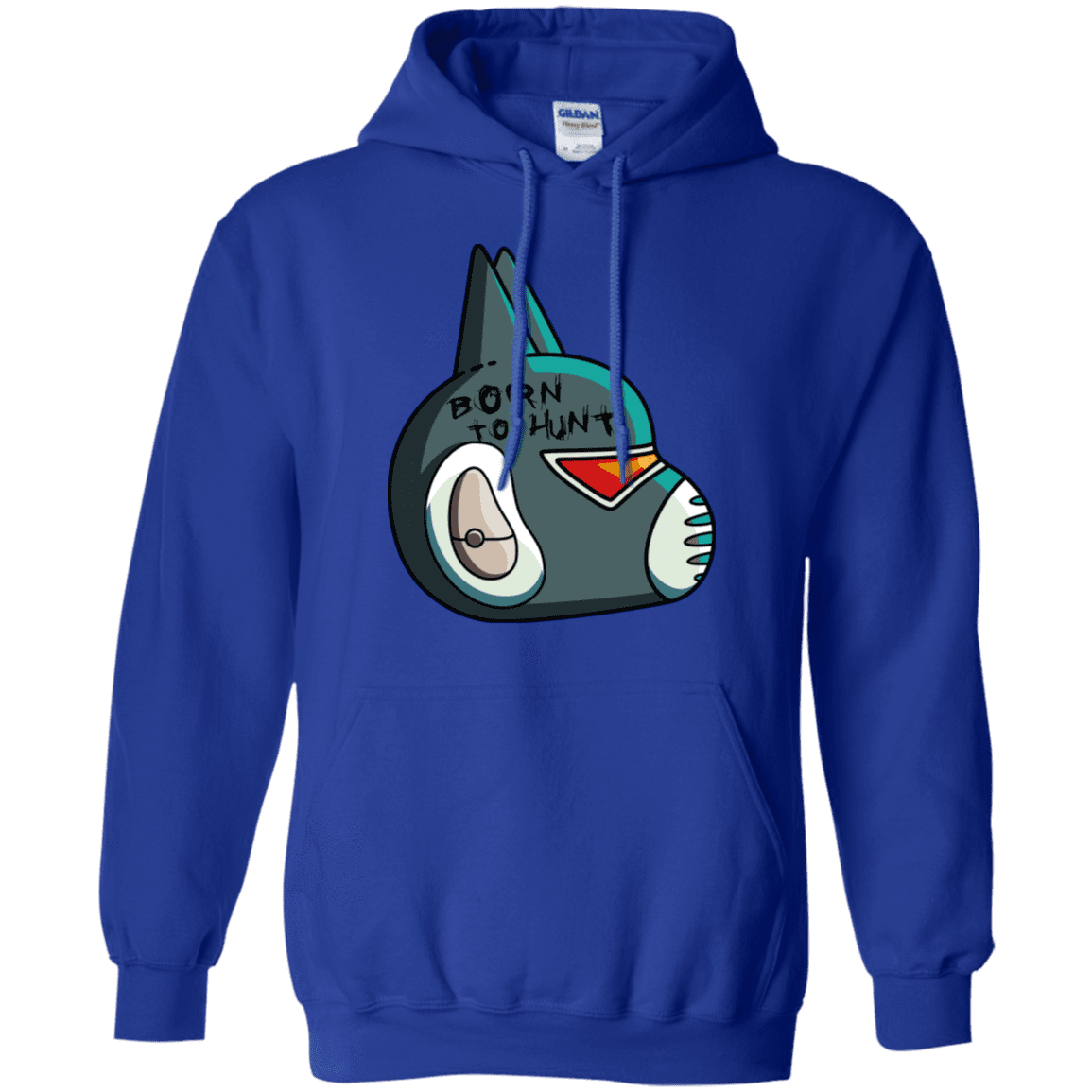 Sweatshirts Royal / S Final Space Avocato Born To Hunt Pullover Hoodie