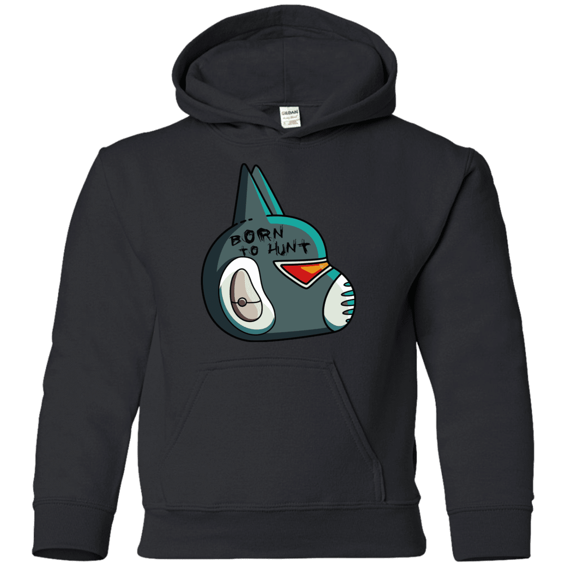 Sweatshirts Black / YS Final Space Avocato Born To Hunt Youth Hoodie