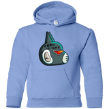 Sweatshirts Carolina Blue / YS Final Space Avocato Born To Hunt Youth Hoodie