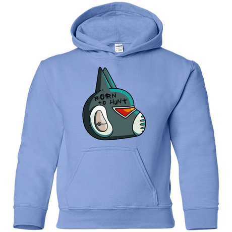 Sweatshirts Carolina Blue / YS Final Space Avocato Born To Hunt Youth Hoodie