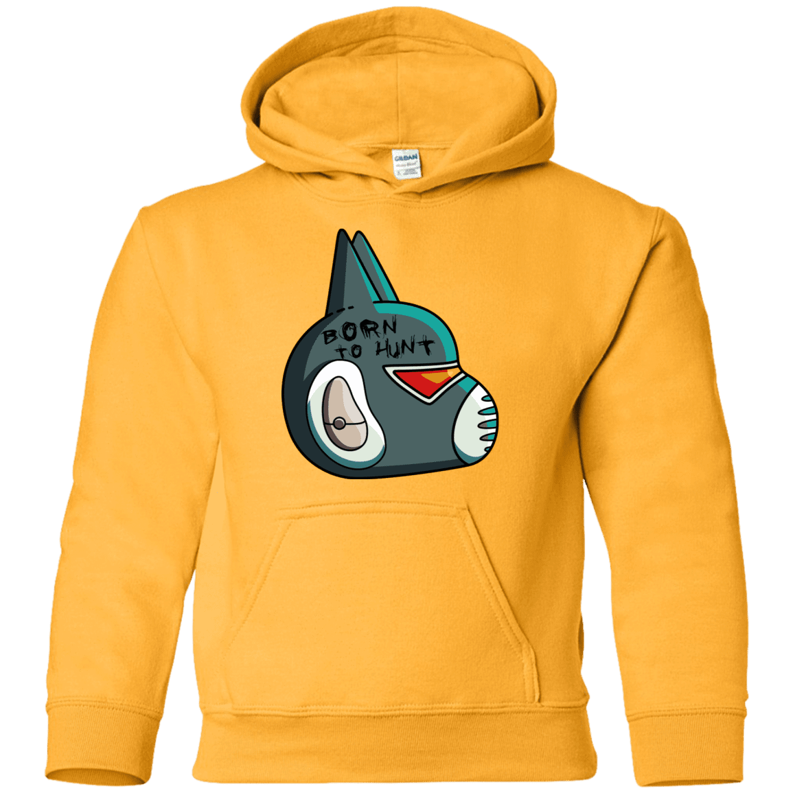 Sweatshirts Gold / YS Final Space Avocato Born To Hunt Youth Hoodie