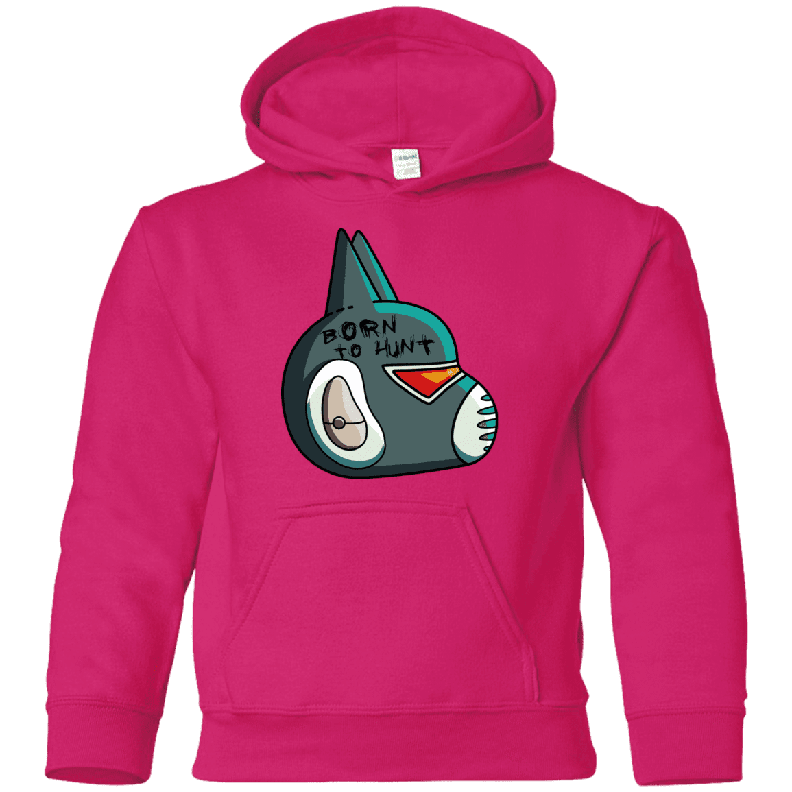 Sweatshirts Heliconia / YS Final Space Avocato Born To Hunt Youth Hoodie