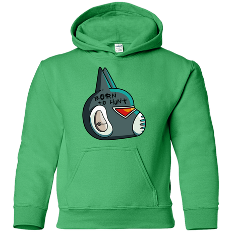 Sweatshirts Irish Green / YS Final Space Avocato Born To Hunt Youth Hoodie