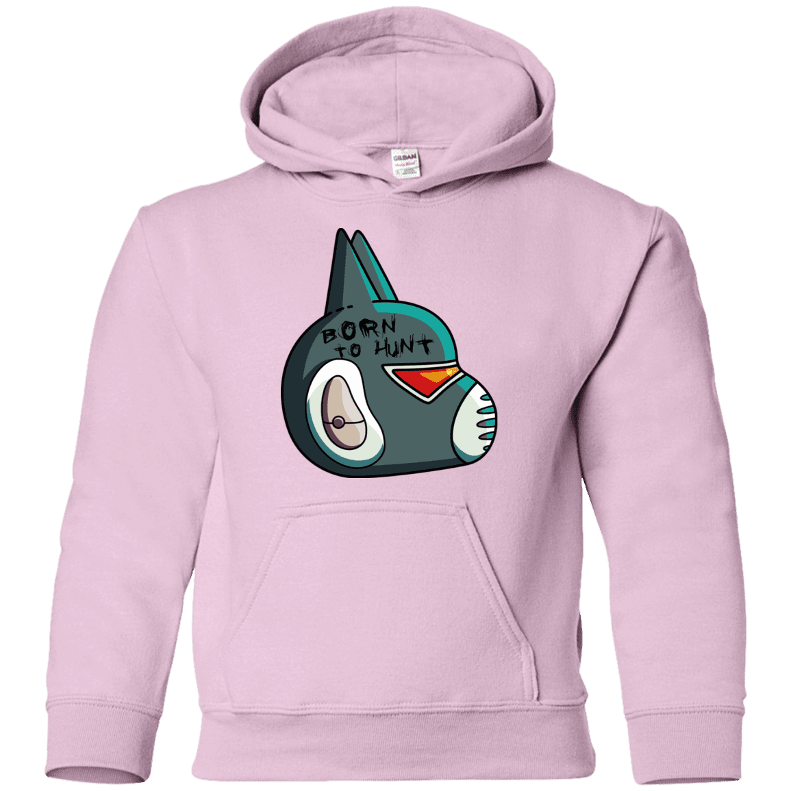 Sweatshirts Light Pink / YS Final Space Avocato Born To Hunt Youth Hoodie