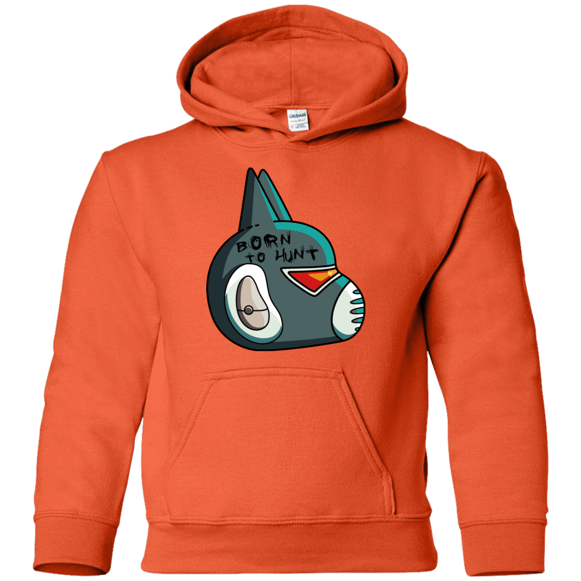 Sweatshirts Orange / YS Final Space Avocato Born To Hunt Youth Hoodie