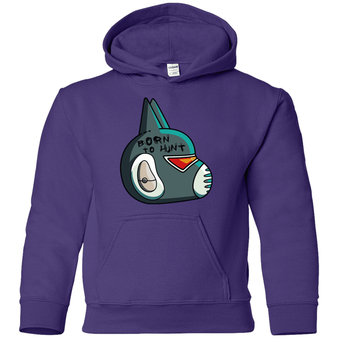 Sweatshirts Purple / YS Final Space Avocato Born To Hunt Youth Hoodie