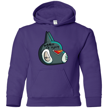 Sweatshirts Purple / YS Final Space Avocato Born To Hunt Youth Hoodie