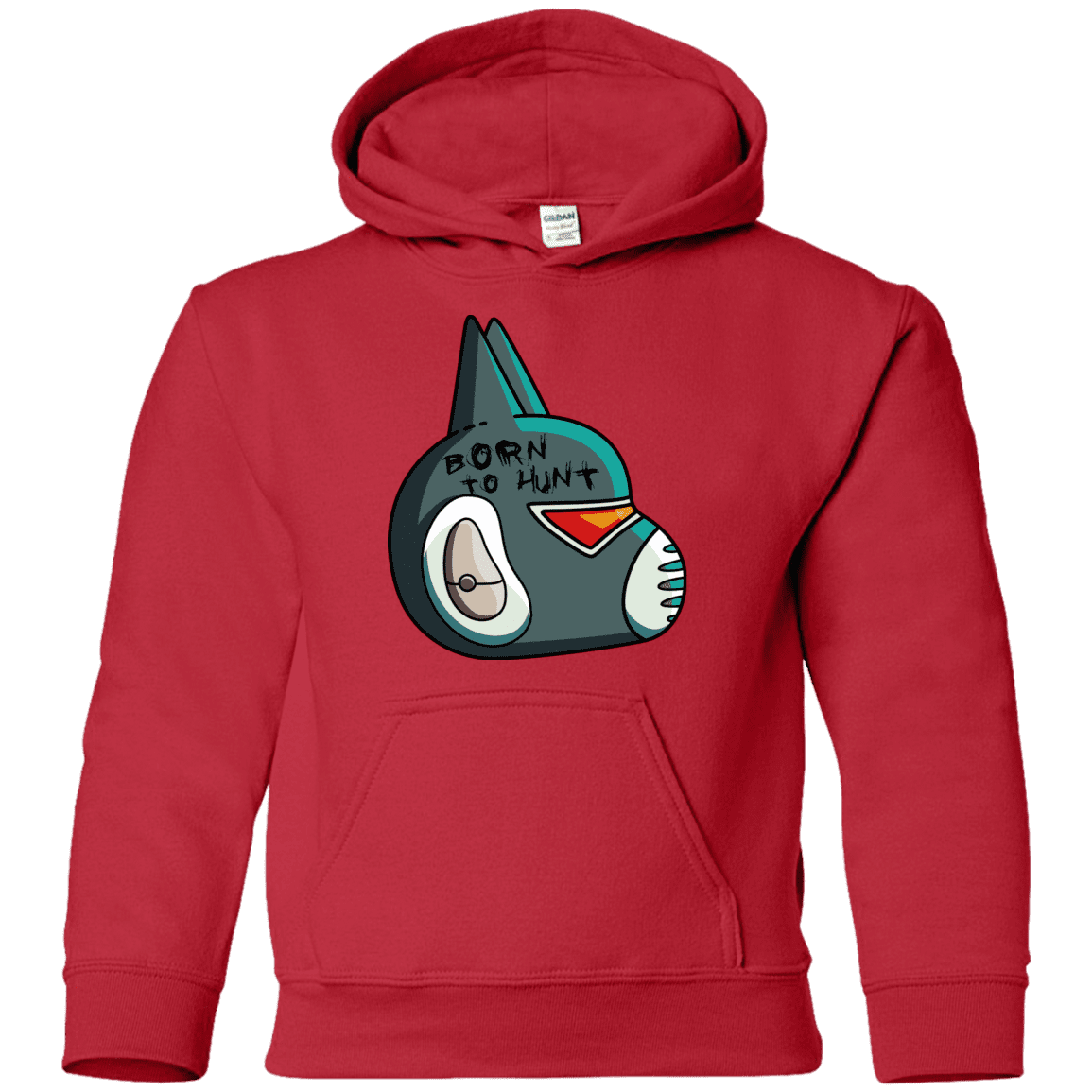 Sweatshirts Red / YS Final Space Avocato Born To Hunt Youth Hoodie