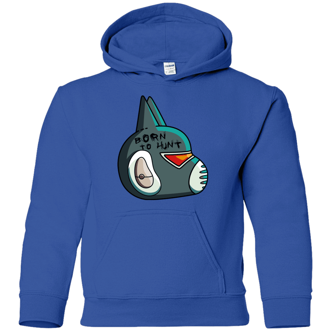 Sweatshirts Royal / YS Final Space Avocato Born To Hunt Youth Hoodie