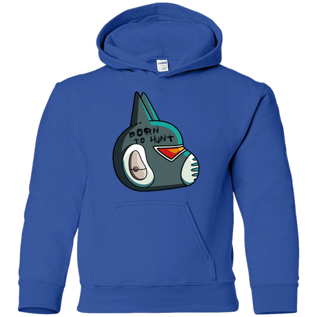 Sweatshirts Royal / YS Final Space Avocato Born To Hunt Youth Hoodie