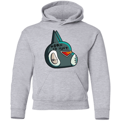 Sweatshirts Sport Grey / YS Final Space Avocato Born To Hunt Youth Hoodie