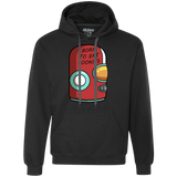 Sweatshirts Black / S Final Space Gary Born To Eat Cookies Premium Fleece Hoodie