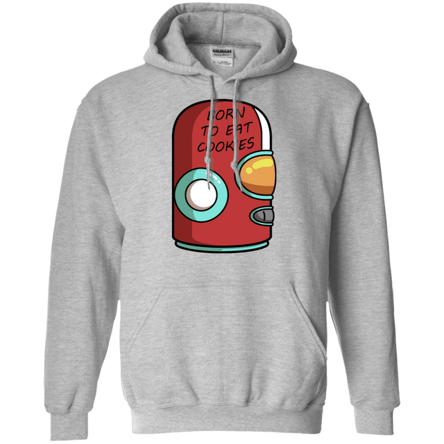 Sweatshirts Sport Grey / S Final Space Gary Born To Eat Cookies Pullover Hoodie