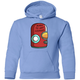 Sweatshirts Carolina Blue / YS Final Space Gary Born To Eat Cookies Youth Hoodie