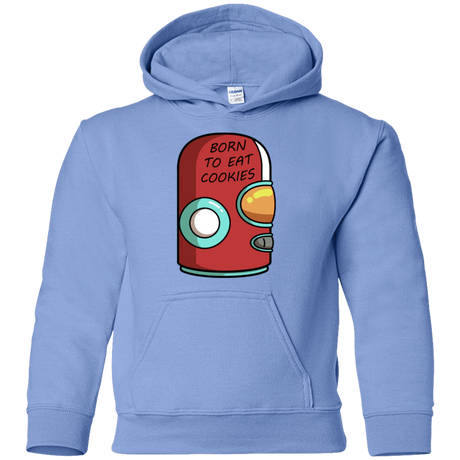 Sweatshirts Carolina Blue / YS Final Space Gary Born To Eat Cookies Youth Hoodie