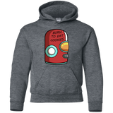 Sweatshirts Dark Heather / YS Final Space Gary Born To Eat Cookies Youth Hoodie