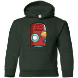 Sweatshirts Forest Green / YS Final Space Gary Born To Eat Cookies Youth Hoodie