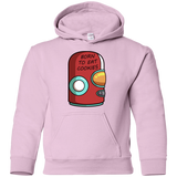 Sweatshirts Light Pink / YS Final Space Gary Born To Eat Cookies Youth Hoodie