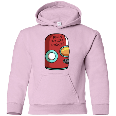 Sweatshirts Light Pink / YS Final Space Gary Born To Eat Cookies Youth Hoodie