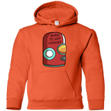 Sweatshirts Orange / YS Final Space Gary Born To Eat Cookies Youth Hoodie