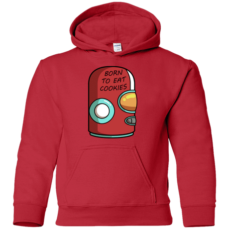 Sweatshirts Red / YS Final Space Gary Born To Eat Cookies Youth Hoodie