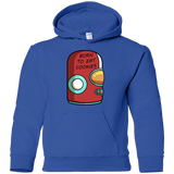 Sweatshirts Royal / YS Final Space Gary Born To Eat Cookies Youth Hoodie