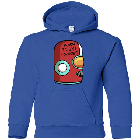 Sweatshirts Royal / YS Final Space Gary Born To Eat Cookies Youth Hoodie