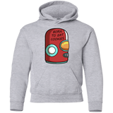 Sweatshirts Sport Grey / YS Final Space Gary Born To Eat Cookies Youth Hoodie