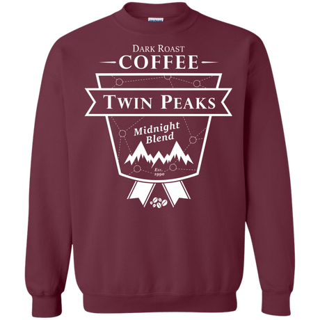 Sweatshirts Maroon / Small Finest Black Crewneck Sweatshirt