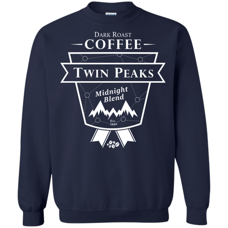 Sweatshirts Navy / Small Finest Black Crewneck Sweatshirt