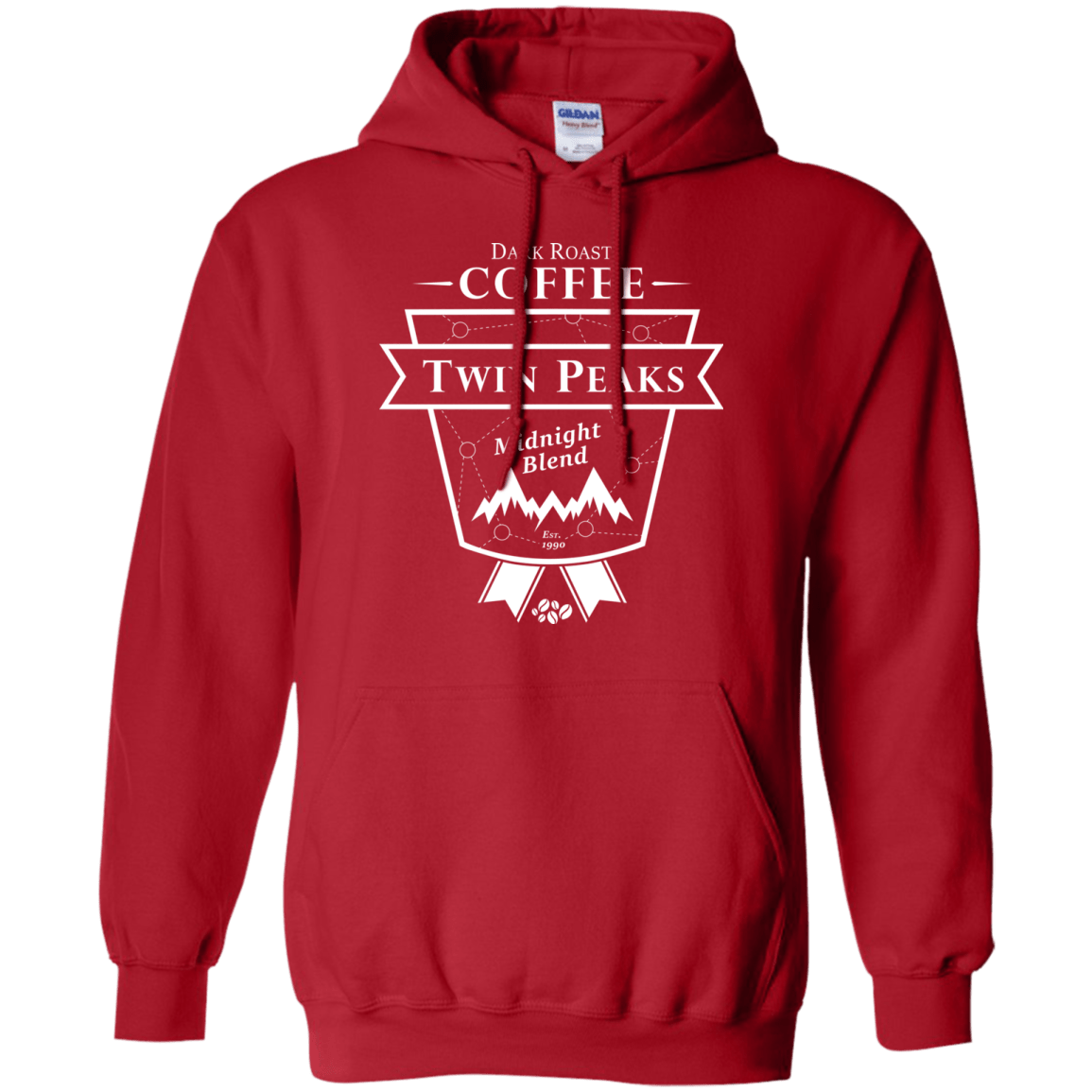 Sweatshirts Red / Small Finest Black Pullover Hoodie