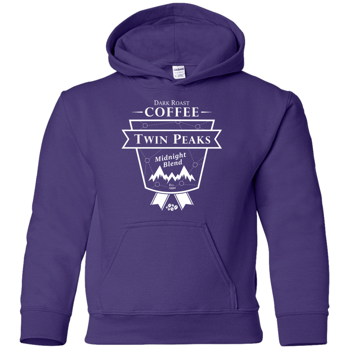 Sweatshirts Purple / YS Finest Black Youth Hoodie