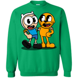 Sweatshirts Irish Green / S Finnhead and Jakeman Crewneck Sweatshirt