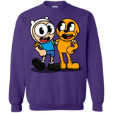 Sweatshirts Purple / S Finnhead and Jakeman Crewneck Sweatshirt