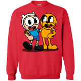 Sweatshirts Red / S Finnhead and Jakeman Crewneck Sweatshirt