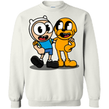 Sweatshirts White / S Finnhead and Jakeman Crewneck Sweatshirt