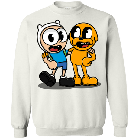 Sweatshirts White / S Finnhead and Jakeman Crewneck Sweatshirt