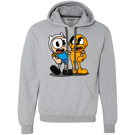 Sweatshirts Sport Grey / S Finnhead and Jakeman Premium Fleece Hoodie