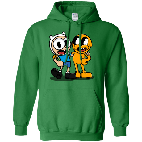 Sweatshirts Irish Green / S Finnhead and Jakeman Pullover Hoodie