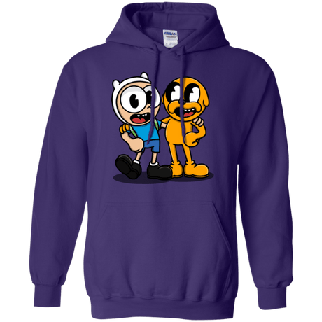 Sweatshirts Purple / S Finnhead and Jakeman Pullover Hoodie