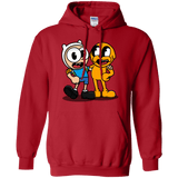 Sweatshirts Red / S Finnhead and Jakeman Pullover Hoodie