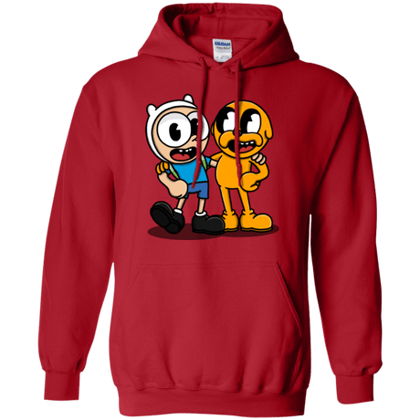 Sweatshirts Red / S Finnhead and Jakeman Pullover Hoodie