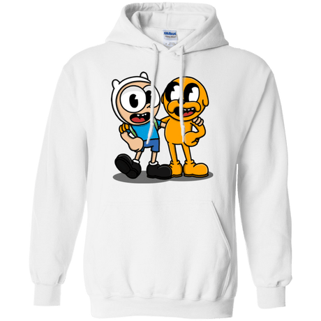 Sweatshirts White / S Finnhead and Jakeman Pullover Hoodie