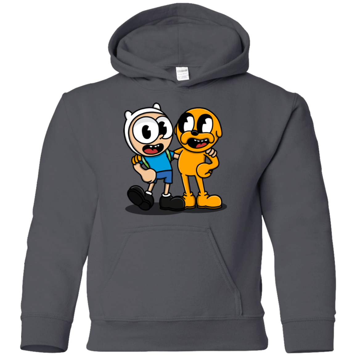 Sweatshirts Charcoal / YS Finnhead and Jakeman Youth Hoodie